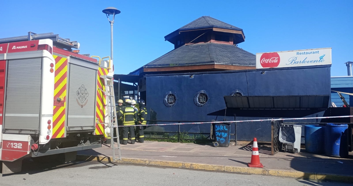 Explosión en restaurante de Colcura en Lota