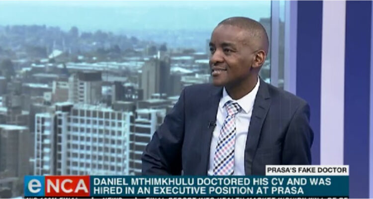 Daniel Mthimkhulu, el falso ingeniero top de Sudáfrica