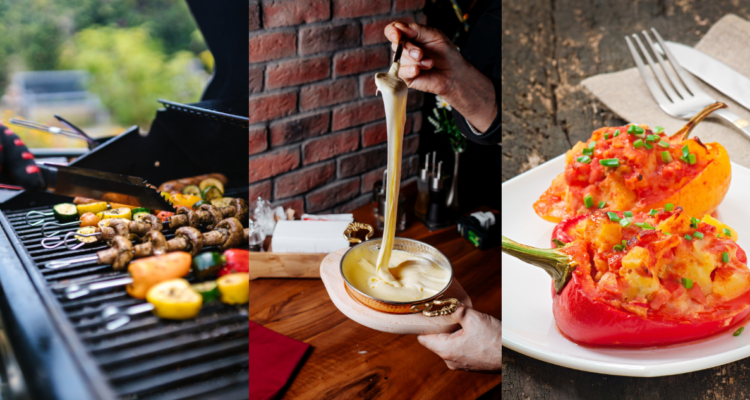 Ejemplos de recetas sin carne para la parrilla en Fiestas Patrias