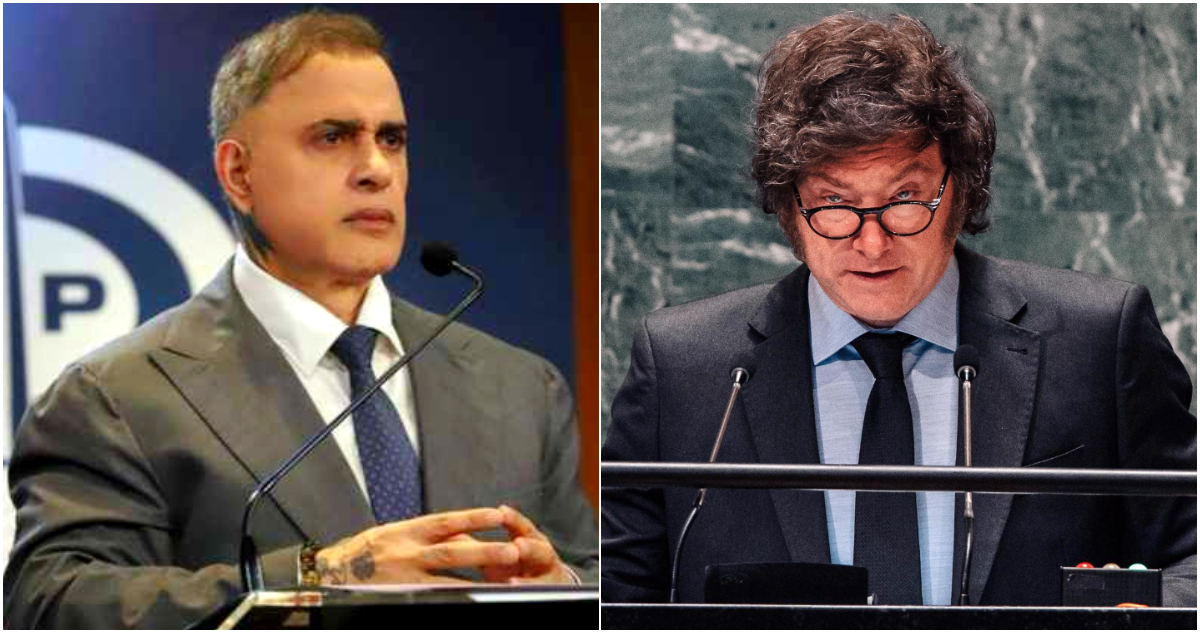 Fiscalía de Venezuela pide a la Interpol emitir una “alerta roja” contra Javier Milei