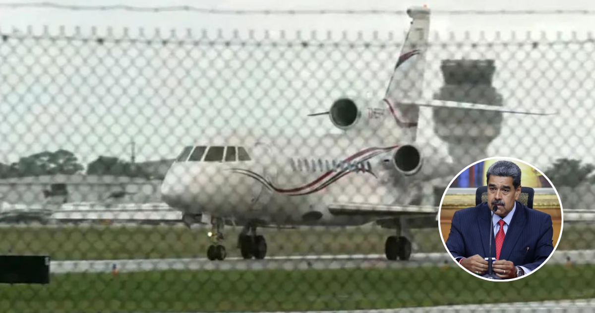 EE.UU incauta el avión oficial de Nicolás Maduro tras sanciones impuestas contra Venezuela