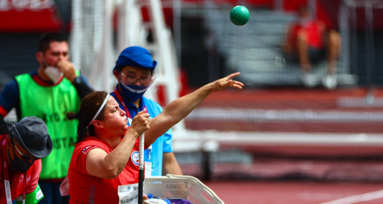 Francisca Mardones rozó el bronce y finalizó cuarta en el lanzamiento de la bala en Paralímpicos.