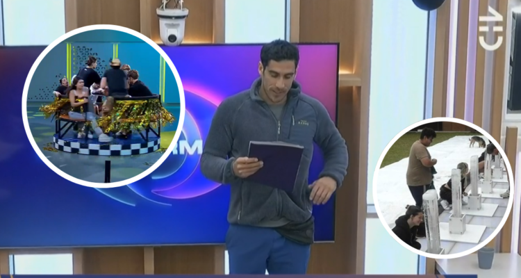 Pedro Astorga en Gran Hermano 2 y miniatura de pruebas del supermercado de Gran Hermano 1