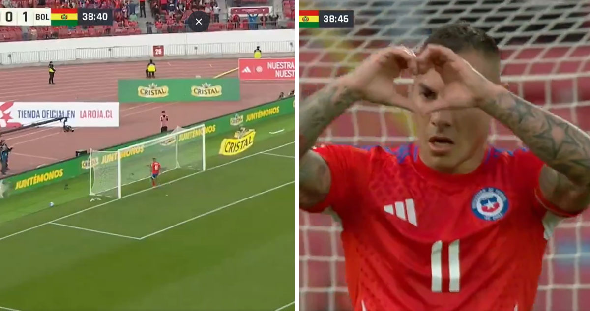 Eduardo Vargas marcó empate parcial ante Bolivia.