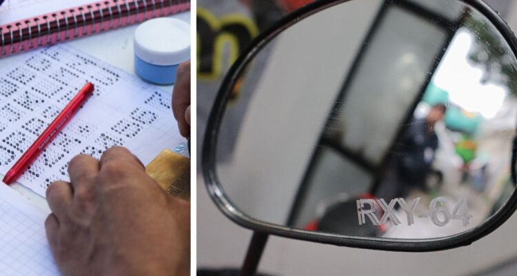 Desde cuándo, en qué fecha exacta es obligatorio y exigible tener el grabado de patentes en espejos y vidrios de vehículos motorizados, multas.