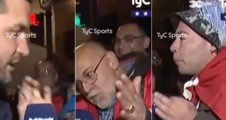 Hinchas de La Roja encaran a periodista argentino recordando el retiro de Messi.