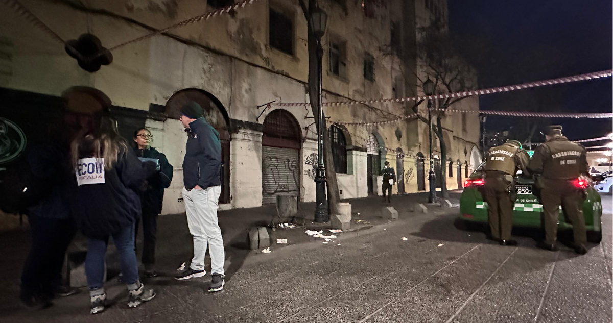 Personal policial por hombre baleado cerca de “La Piojera”
