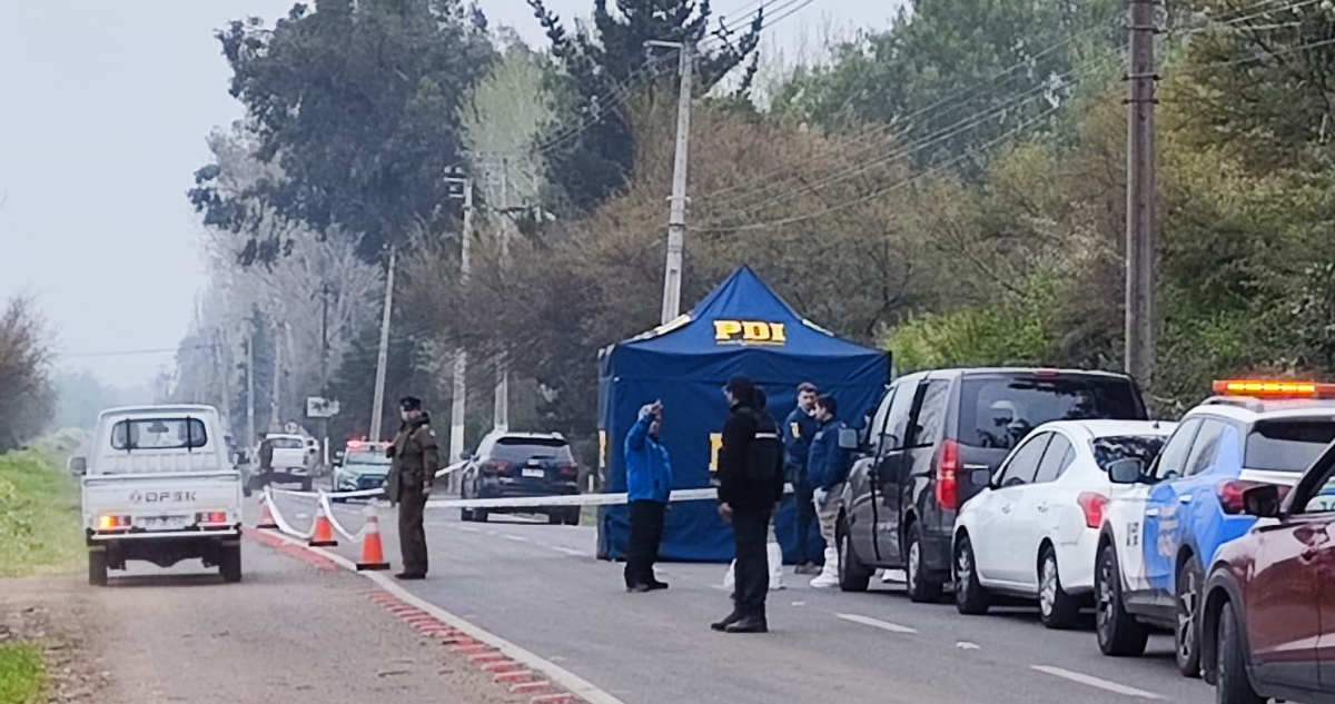 Hombre fue asesinado a balazos en Lampa cuerpo es hallado al lado de una acequia
