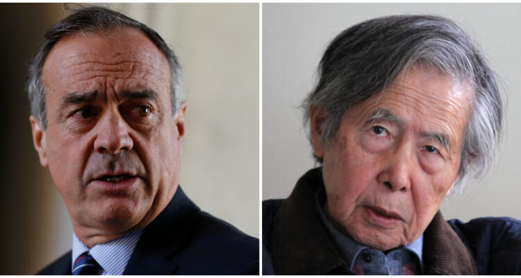 Ignacio Walker y Alberto Fujimori