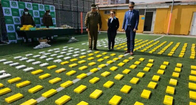 Incautan 365 kilos de cocaína avaluada en $3.700 millones en Antofagasta: es el mayor decomiso de 2024
