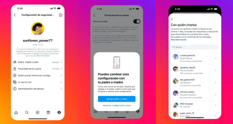 Nuevas Cuentas de Adolescentes en Instagram