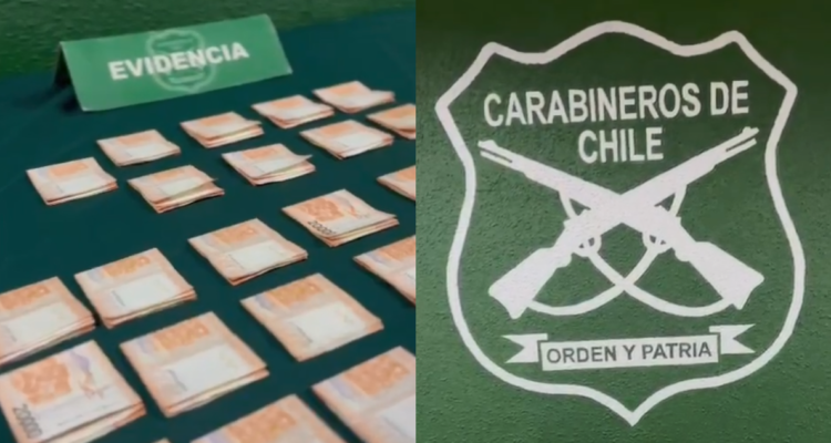 Carabineros a detiene a sujeto por intento de soborno en La Granja: ofreció $900 mil a un funcionario