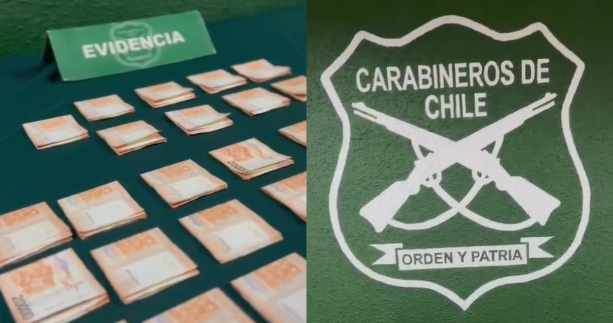 Carabineros a detiene a sujeto por intento de soborno en La Granja: ofreció $900 mil a un funcionario