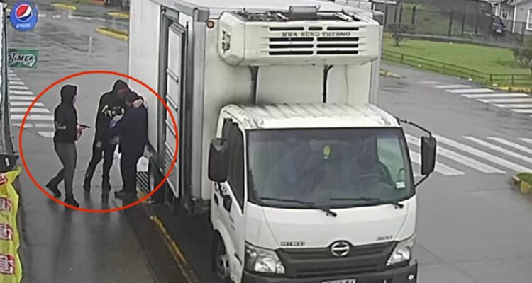 Intento de robo de transportista en Puerto Montt