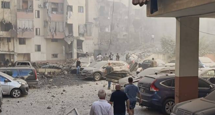 Israel lleva a cabo un bombardeo contra Beirut, la capital de Líbano