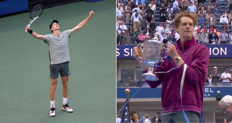 Jannik Sinner tumbó en la final a Taylor Fritz y conquistó el US Open.