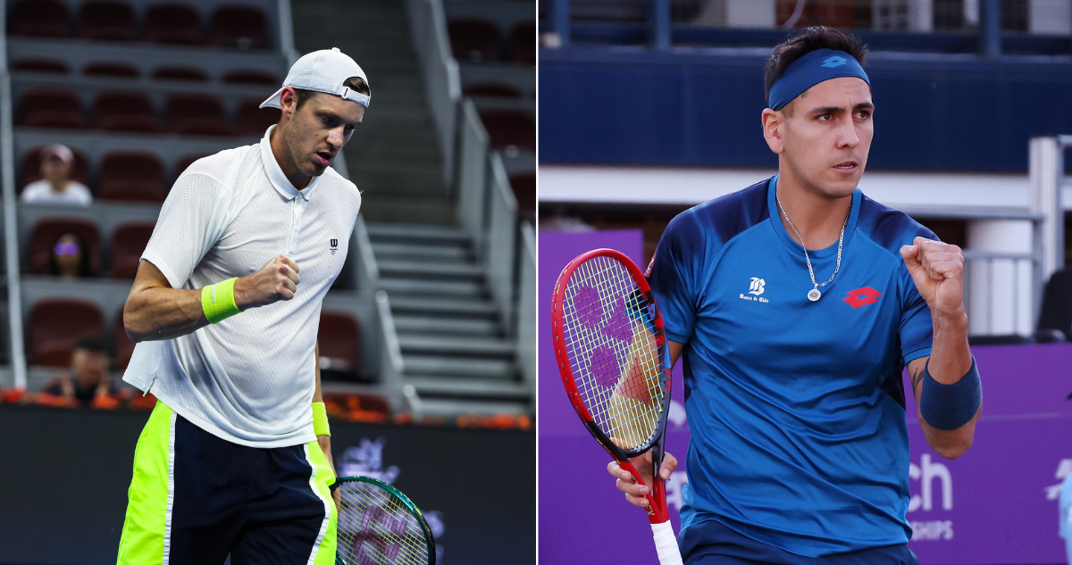 Nicolás Jarry y Alejandro Tabilo ya conocen sus caminos en el Masters de Shanghái.