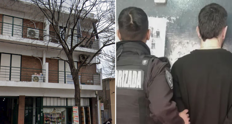 Joven quedó colgando de balcón para evitar abuso