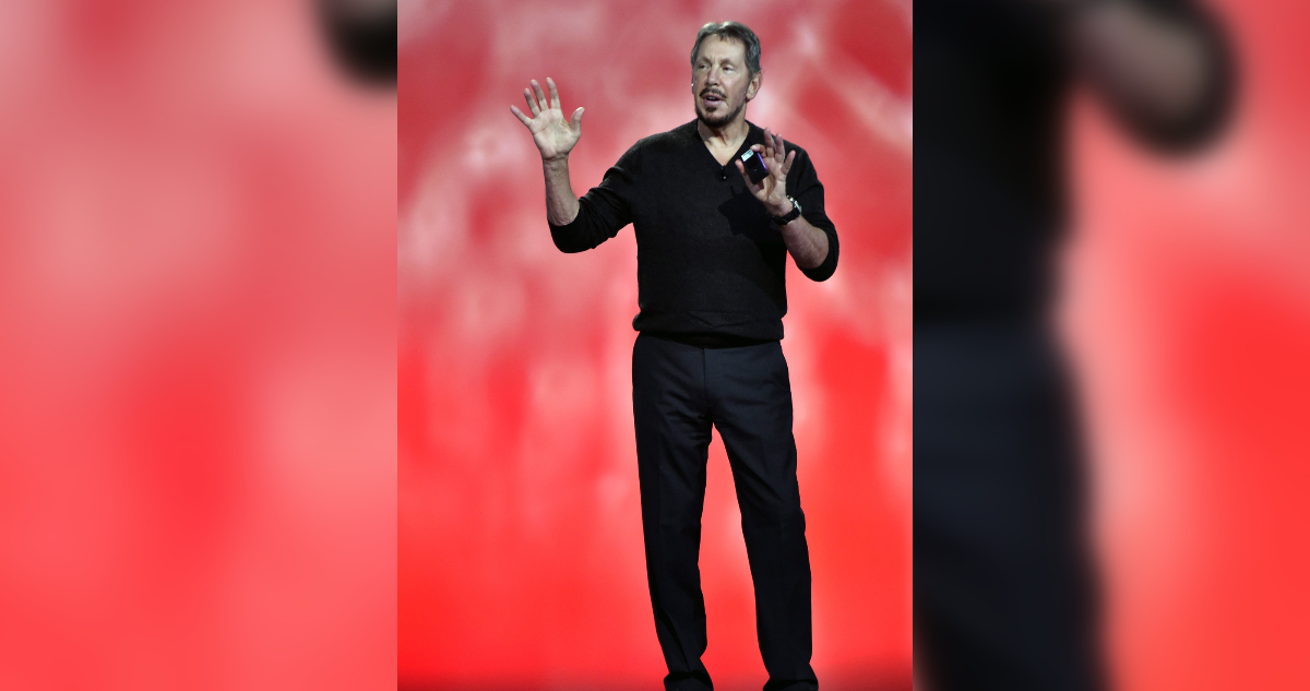 Larry Ellison, dueño de Oracle que tiene 80 años, pisa talones a Elon Musk en ranking de millonarios