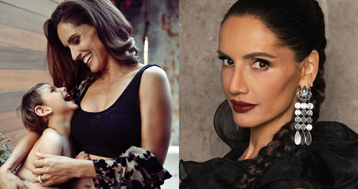 Leonor Varela junto a su hijo Matteo en referencia a duelo por su muerte