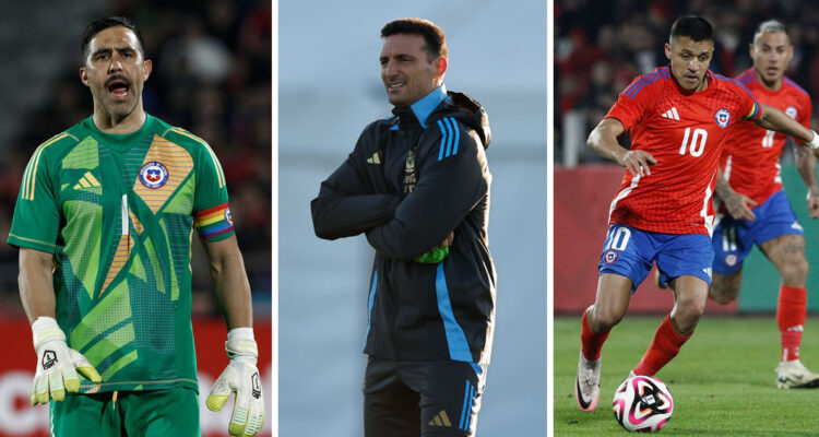 Lionel Scaloni opinó sobre ausencias de Bravo y Sánchez en La Roja.