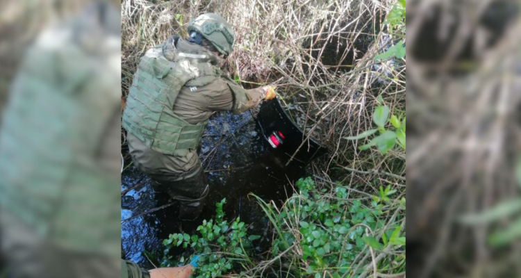 Encuentran escudo balístico en medio de diligencias por asesinato de carabineros en Cañete