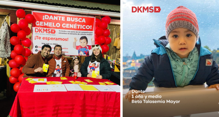 Comenzó campaña para hallar gemelo genético para Dante, niño de un año que necesita trasplante