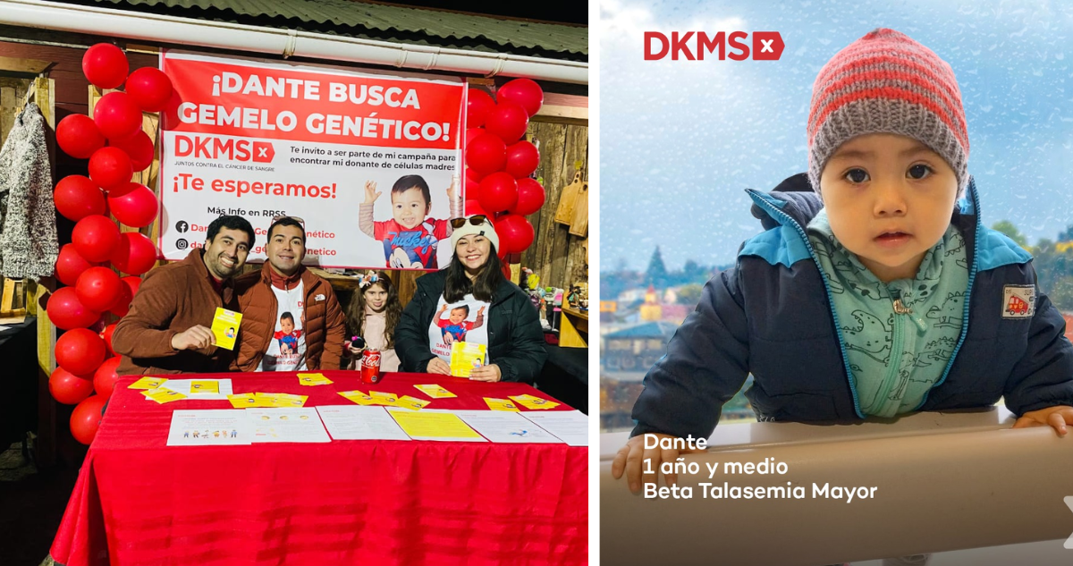 Comenzó campaña para hallar gemelo genético para Dante, niño de un año que necesita trasplante