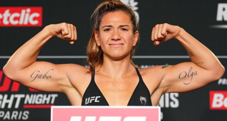 El impactante pesaje de luchadora argentina de UFC: temblaba y necesitó ayuda para caminar