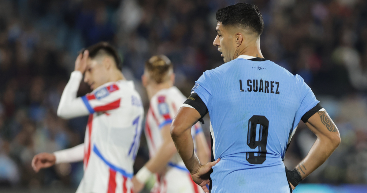 Luis Suárez Uruguay Paraguay eliminatorias