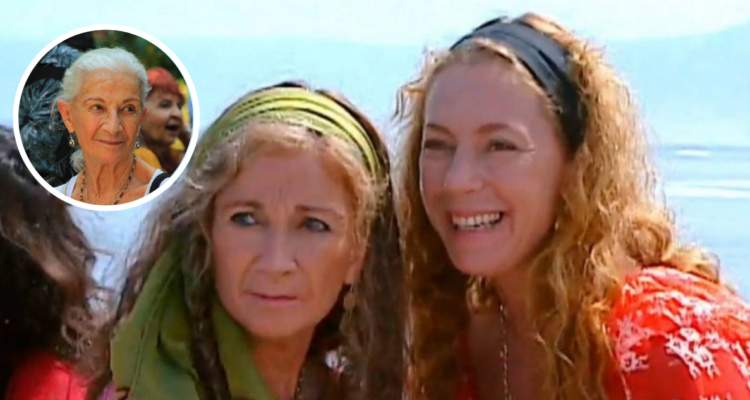 Luz Jiménez junto a Claudia Di Girolamo en Romané