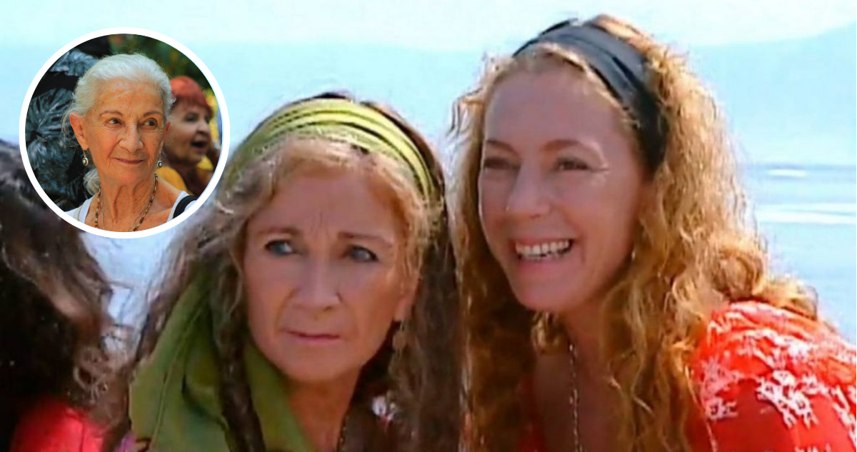 Luz Jiménez junto a Claudia Di Girolamo en Romané