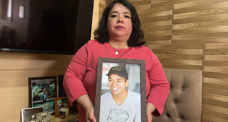 Imagen de la madre de Pablo Marchant y su mensaje a la CAM