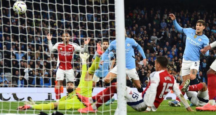 Manchester City y Arsenal igualaron en partidazo de Premier League