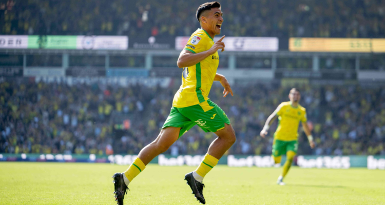 Así fue el golazo de Marcelino Núñez en revitalizadora goleada del Norwich en fútbol inglés