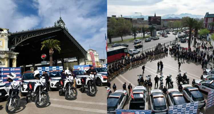 Gobierno de Santiago inicia marcha blanca del primer servicio de radiopatrullas en la RM