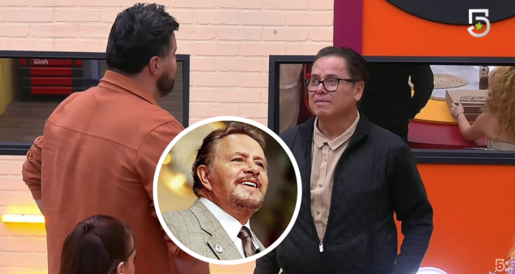 Paul Stanley, Mario Bezares y Paco Stanley en referencia a La Casa de Los Famosos