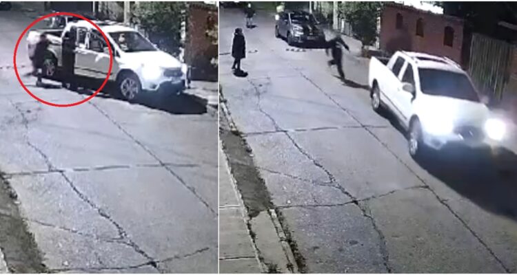 Matrimonio sufre violento portonazo armado en San Joaquín: “Me dijeron ‘bájate o la matamos