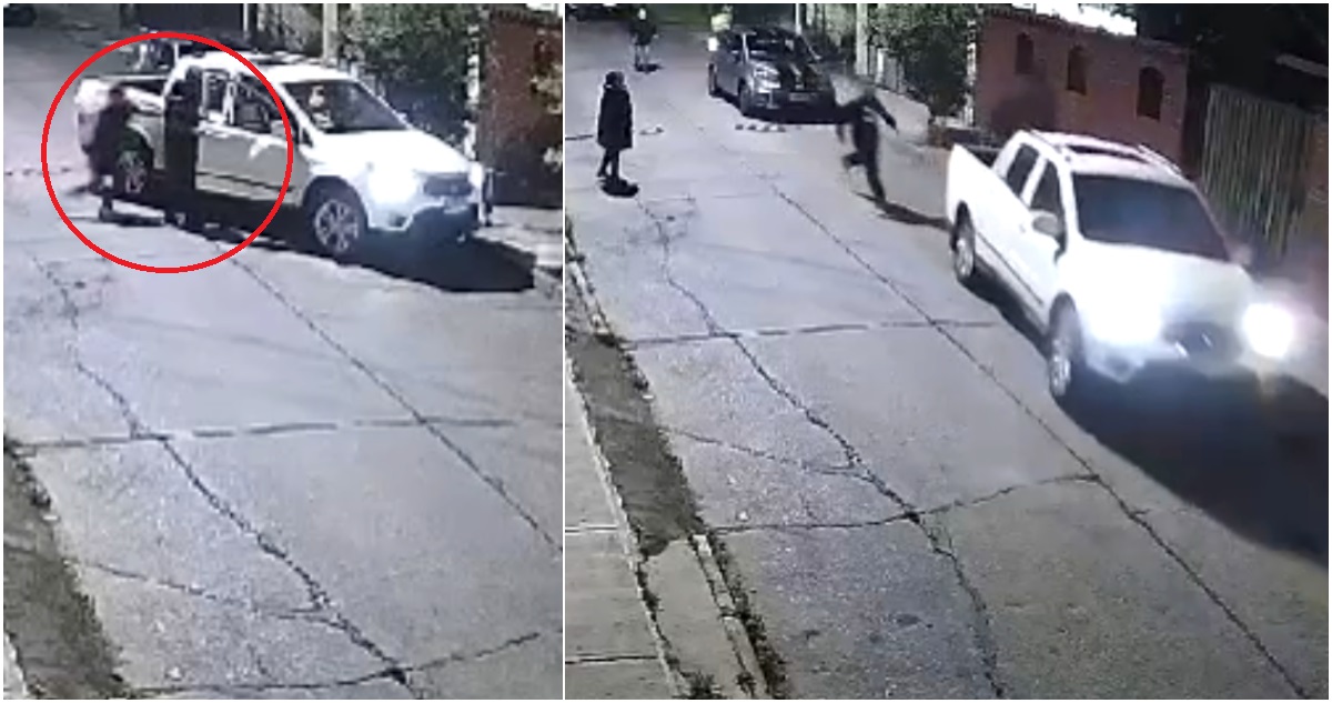 Matrimonio sufre violento portonazo armado en San Joaquín: “Me dijeron ‘bájate o la matamos