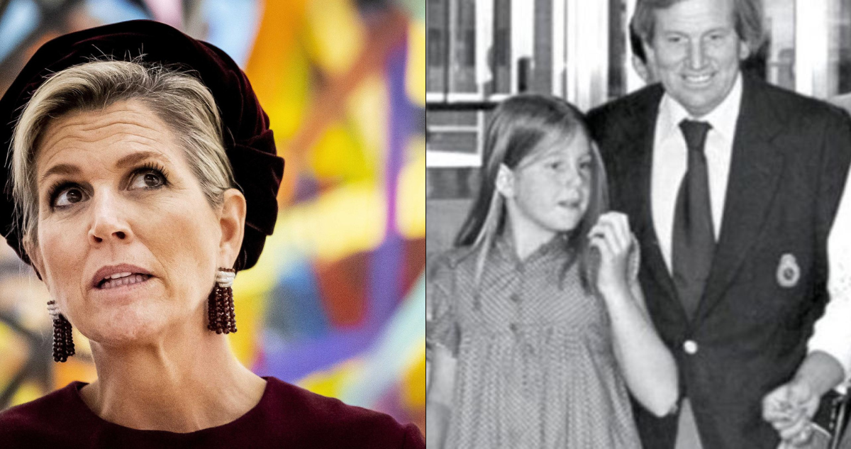 Máxima Zorreguieta junto a su padre