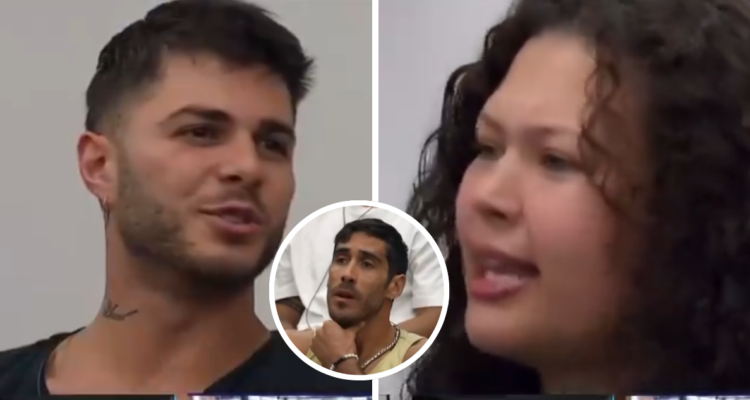 Michelle Carvalho, Manuel Napoli y Pedro Astorga en Gran Hermano