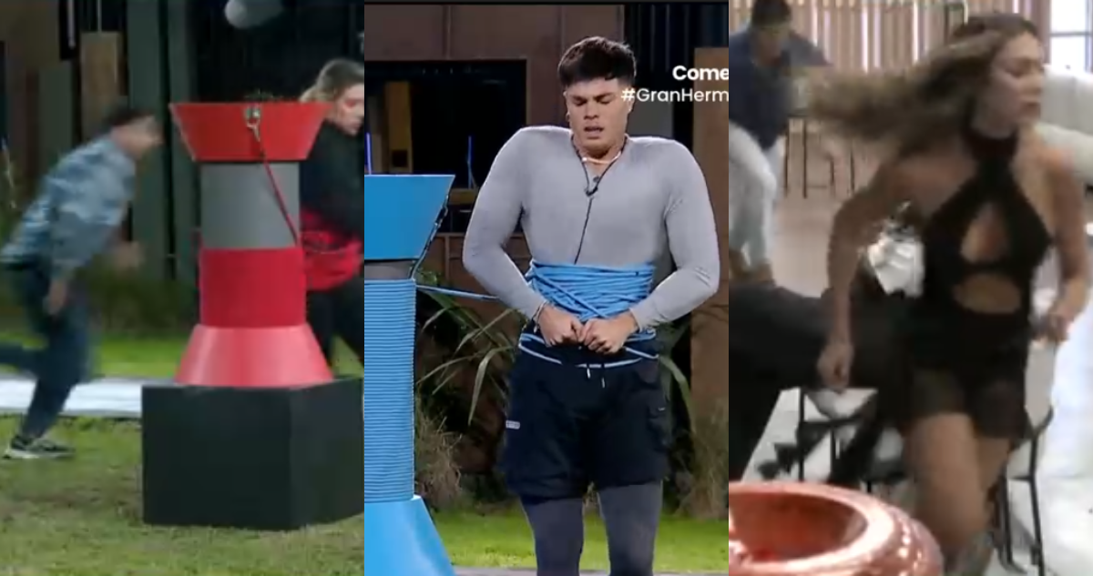 Capturas del accidente de Miguel en Gran Hermano