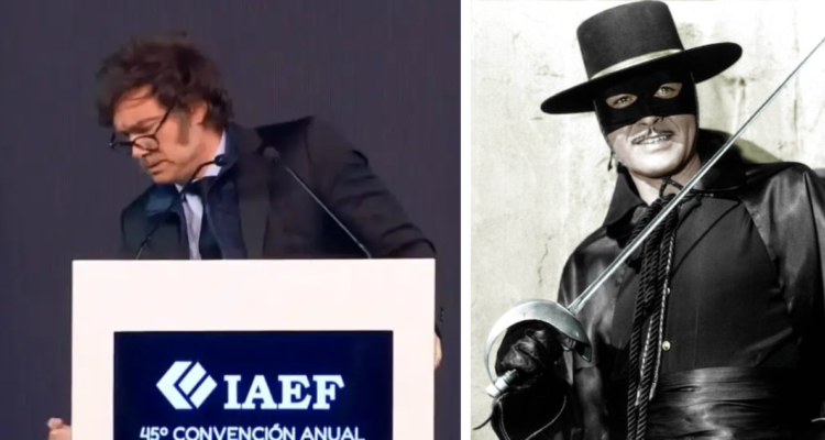 Javier Milei El Zorro