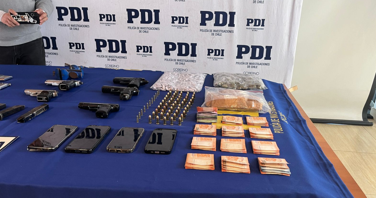 Detienen a cinco personas e incautan más de $23 millones en droga y armas en Los Ángeles