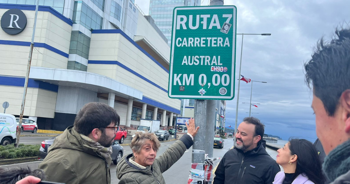 Los Lagos: lanzan concurso para mejorar cara visible del hito 0 de la Carretera Austral