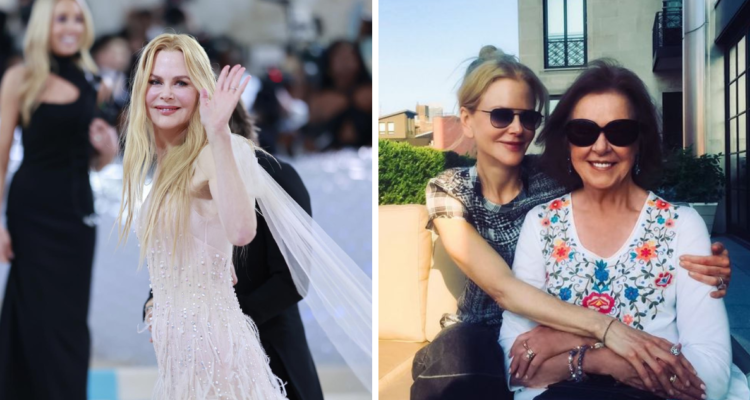 Madre de Nicole Kidman muere mientras actriz estaba en Venecia: no retiró premio y viajó a Australia