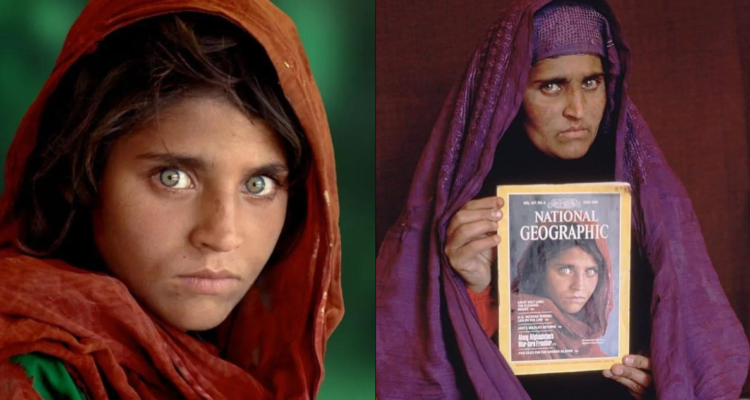 La niña afgana de Natgeo