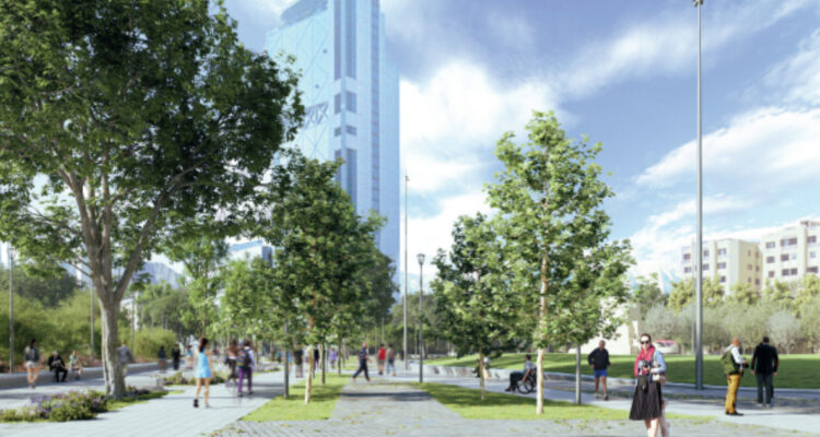 Nueva Alameda terminaría en septiembre de 2025: incluye nueva plaza cívica, cruces y áreas verdes