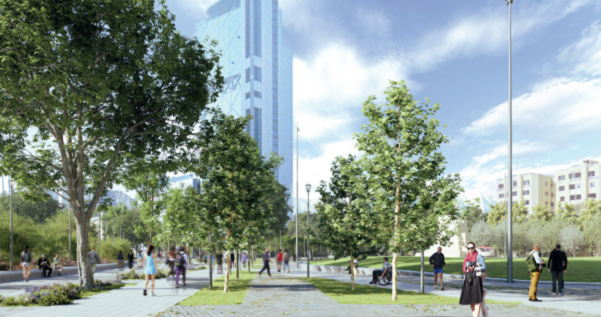 Nueva Alameda terminaría en septiembre de 2025: incluye nueva plaza cívica, cruces y áreas verdes
