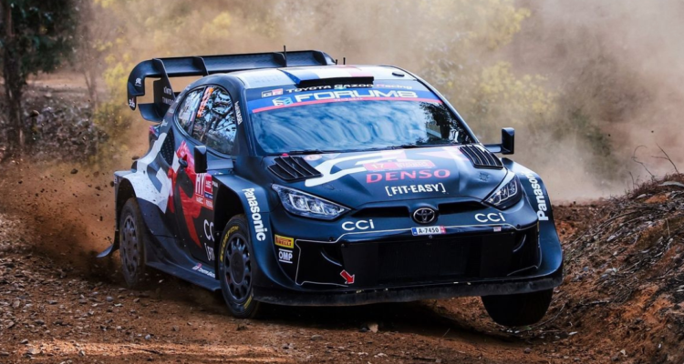 Oiger sorprendió en el último día de competencia y dominó el SS13 en el último día de competencia en el WRC de Chile.